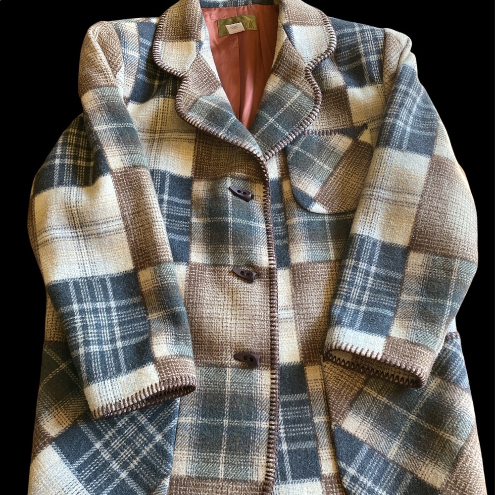 Vintage J.L Colebrook Wool Blend Women's Brown Jacket